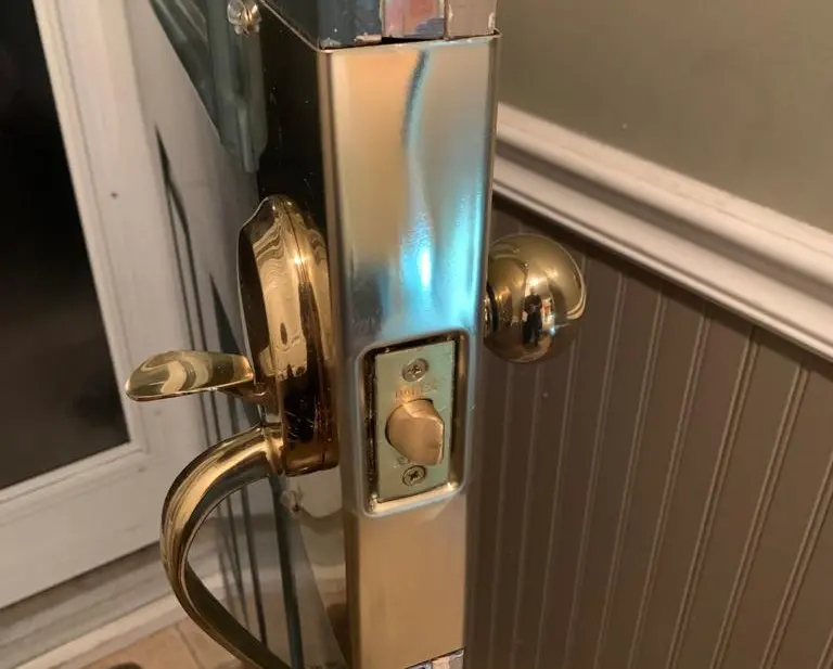 Residential lock cylinder up close